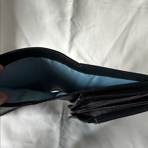 Coach Black Leather Fold Wallet - Picture 11 of 11